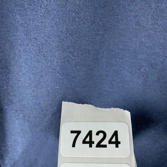 Outlander Swing‎ Coat Women's 6X Navy Blue Rayon Stretch Double Breasted 7424 - Picture 13 of 13